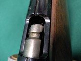 Mauser 201 in 22 rimfire magnum, all original, clip feed, front locking lugs. - 7 of 9