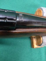 Mauser 201 in 22 rimfire magnum, all original, clip feed, front locking lugs. - 9 of 9