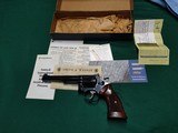 Smith and Wesson model 17-3 in original box, 3 Ts. excellent condition - 2 of 7