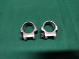 Ruger stainless steel scope rings, 1 inch, excellent condition. - 3 of 6
