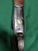 Winchester Model 21, 12 gauge, Tournament Skeet, custom engraved by Mike Duber - 2 of 12