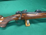 Vic Olson custom rifle on a FN single shot action, 22/250 - 6 of 17