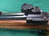 Vic Olson custom rifle on a FN single shot action, 22/250 - 8 of 17