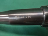 Vic Olson custom rifle on a FN single shot action, 22/250 - 16 of 17