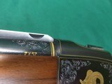 Pair of Ruger #1 rifles, engraved and inlayed by Master Engraver Thierry Duguet - 8 of 13