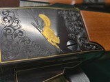 Pair of Ruger #1 rifles, engraved and inlayed by Master Engraver Thierry Duguet - 7 of 13