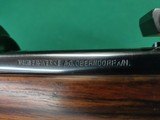 Custom Rifle by Vic Olson on a Obendorf Mauser single shot action, 22/250, mint condition - 6 of 20
