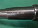 Custom Rifle by Vic Olson on a Obendorf Mauser single shot action, 22/250, mint condition - 5 of 20