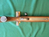 Custom Rifle by Vic Olson on a Obendorf Mauser single shot action, 22/250, mint condition - 5 of 13