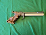 Anschutz Model 10 177 pellet pistol in original case, 2 pressure cylinders, etc. - 12 of 13