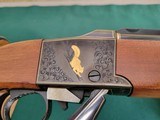 Pair of Ruger #1 rifles, engraved and inlayed by Master Engraver Thierry Duguet - 12 of 14