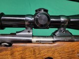 Winchester model 52 C original Sporting, 22 lr., with custom S&K mounts/rings, Leupold 2-7X rimfire special scope - 5 of 9