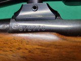 Winchester model 52 C original Sporting, 22 lr., with custom S&K mounts/rings, Leupold 2-7X rimfire special scope - 2 of 9