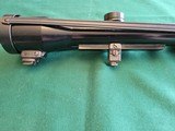 Nickel rifle scope, 1,5-6x42, Rare Dot Reticle, 30mm with rail and mounts, excellent - 3 of 4