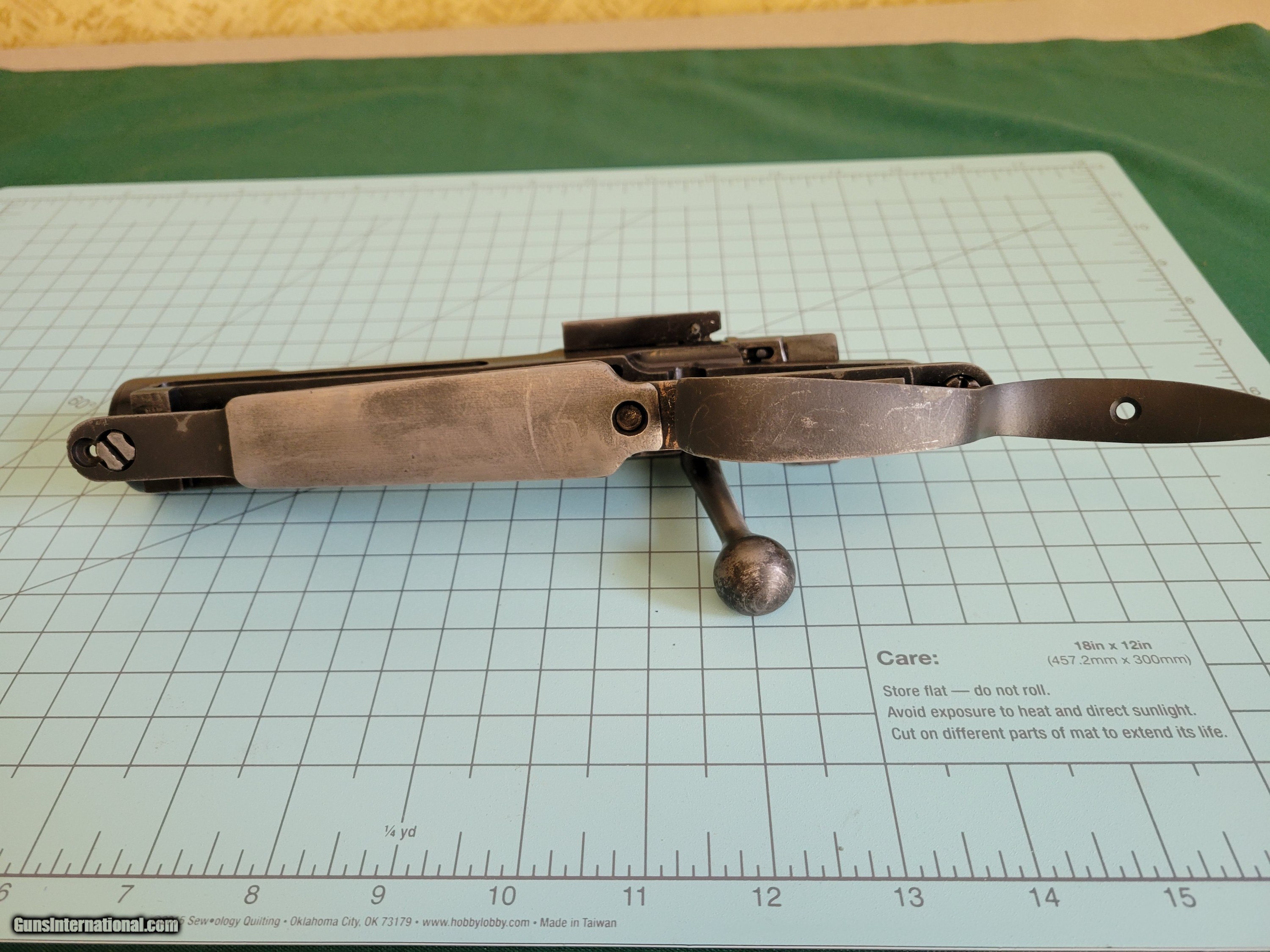 G33/40 action with some work, double set triggers, altered bolt handle