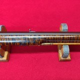 Jack Haugh custom built flintlock Bi-Centennial rifle #34 with matching Tom White powder horn numbered to the rifle - 8 of 20