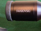 Swarovski 6-42 Habicht riflescope, German type reticle, excellent condition