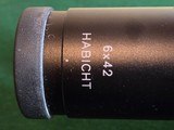 Swarovski 6-42 Habicht riflescope, German type reticle, excellent condition - 2 of 4