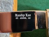 Randy Lee custom fixed blade knife. Excellent condition. - 2 of 4