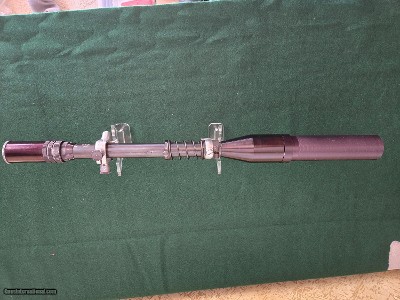 Unertl BV-20 riflescope, standard crosshair reticle, Freeland sunshade, excellent