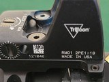 Trijicon ACOG 4x32 riflescope with Trijicon Reflex Dot and mount, excellent - 3 of 6