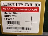 Leupold VX-3 4,5-14x40 Long Range CDS, 30mm, Matte, NIB - 6 of 7