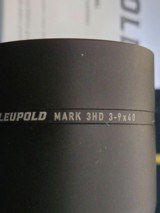 Leupold Mark 3HD 3-9x40 riflescope, Mill Dot reticle, excellent condition. - 3 of 6