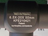 Burris Full Field II 6.5-20x50 rifle scope with Ballistic Mill Dot reticle, NIB - 3 of 6