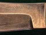 Morseth custom knife, excellent condition, no sheath