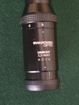 Swarovski Habicht 2.2-9x42 Nova riflescope, 30mm, duplex style reticle