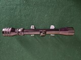 Redfield rifle scope, 2 7x, range finder reticle, excellent condition