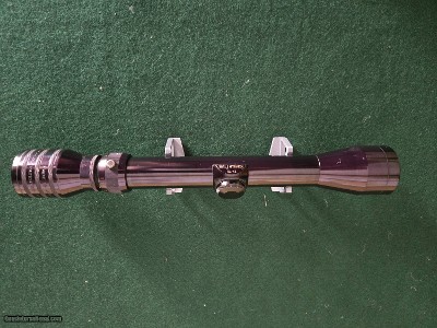 Redfield rifle scope, 2 7x, range finder reticle, excellent condition