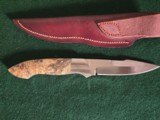 Ron Gaston Fighting Knife with sheath, new condition - 5 of 7