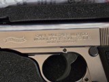 Walther PPK/S 22 lr, NIB. Nickel finish, made in Germany - 2 of 6