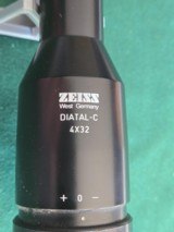 Zeiss Diatal C 4x32 riflescope, duplex reticle, excellent condition - 2 of 5