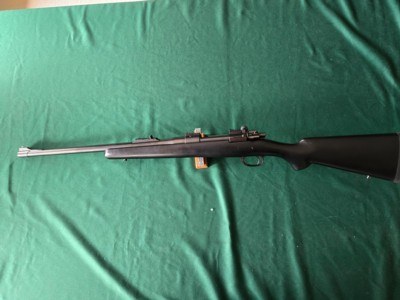 Custom 416 Taylor rifle on a FN action with dies and ammo - Image 8 of 11