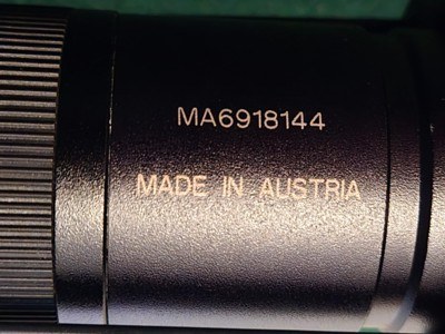 Swarovski 4-12x50 A Habicht rifle scope, duplex, lens caps - Image 5 of 9