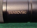 Swarovski 4-12x50 A Habicht rifle scope, duplex, lens caps