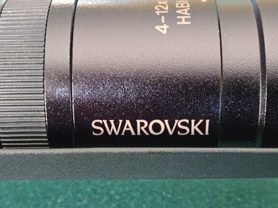 Swarovski 4-12x50 A Habicht rifle scope, duplex, lens caps - Image 7 of 9