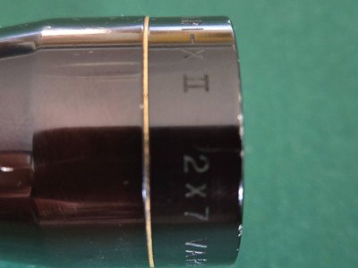 Leupold Vari-X II 2-7x, gloss, tapered crosshair reticle - Image 6 of 7