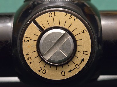 Rare Leupold m8-7.5x, gloss, Dot reticle. - Image 4 of 5
