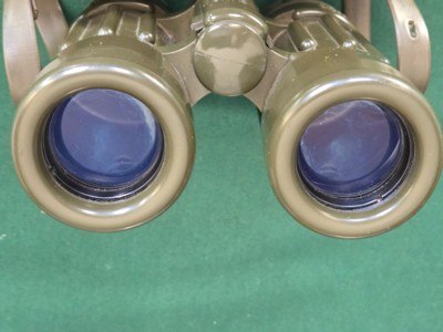 Zeiss Dialyt 8x30B binoculars, green rubber armored, no lens issues - Image 6 of 6