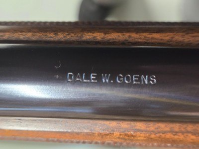 Dale Goens custom Pre-64 model 70 in 257 Roberts - Image 15 of 17