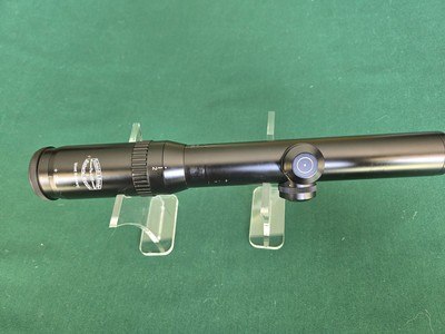 Schmidt and Bender 1 1/4-4x20, 30mm, #4 reticle, excellent condition - Image 1 of 5