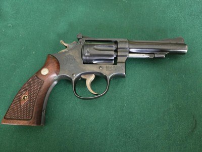 Smith & Wesson 5 screw pre-18 22 lr revolver, excellent condition - Image 1 of 12