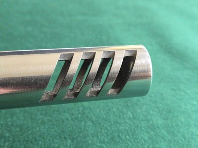Volquartsen semi-auto in 17 HMR caliber, snake barrel with muzzle brake - Image 4 of 9