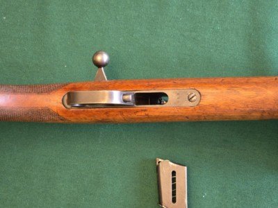 Mauser MS 420 clip fed 22 long rifle, very nice original rifle - Image 4 of 10