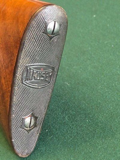 Mauser MS 420 clip fed 22 long rifle, very nice original rifle - Image 9 of 10
