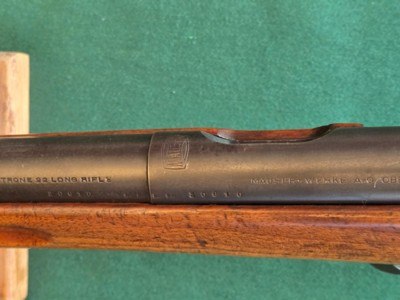 Mauser MS 420 clip fed 22 long rifle, very nice original rifle - Image 7 of 10