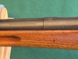 Mauser MS 420 clip fed 22 long rifle, very nice original rifle - Image 6 of 10